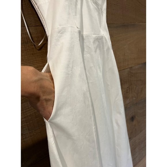 Favorite Daughter The Halting Traffic white Maxi Dress size 6 - Picture 10 of 11